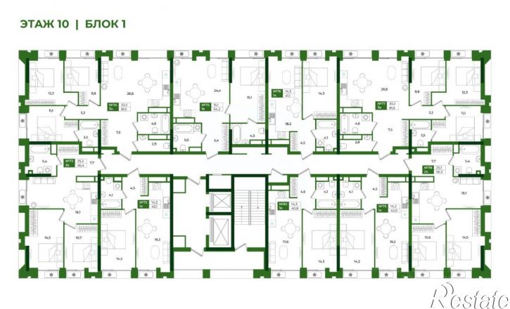2-комн квартира в новом доме ул Веры Роик, 1,  д. 1