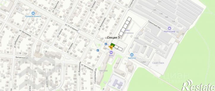2-комн квартира в новом доме ул 51-й Армии, 126,  д. 126