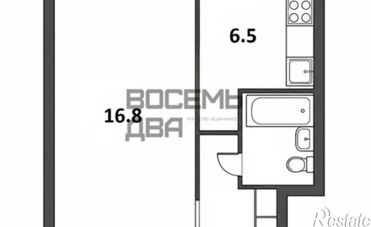 1-комн квартира Набережная улица, 85,  д. 85