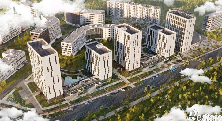 2-комн квартира в новом доме