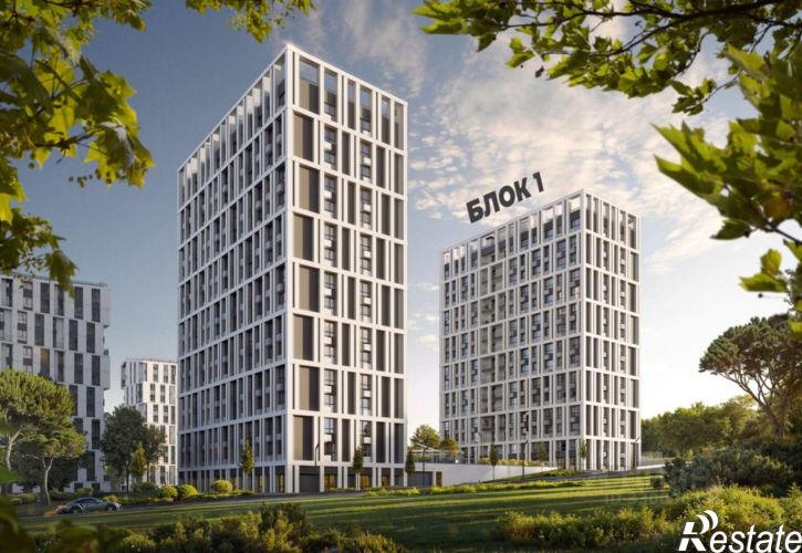 1-комн квартира в новом доме ул Веры Роик, 1,  д. 1