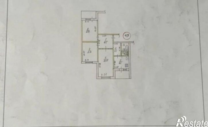 3-комн квартира ул Балаклавская, 105,  д. 105