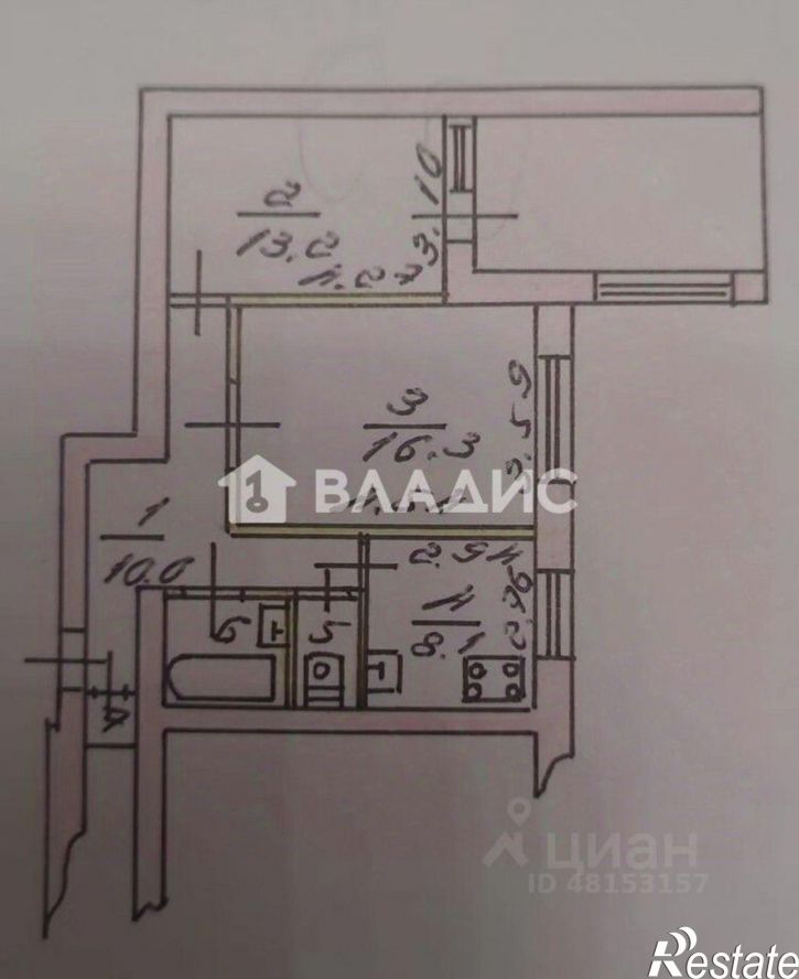 2-комн квартира Садовая улица, 78/10,  д. 78/10