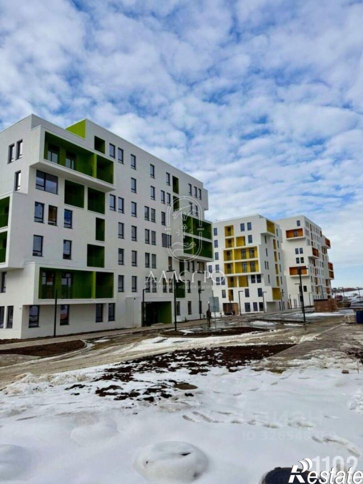 1-комн квартира в новом доме улица Виталия Чуркина