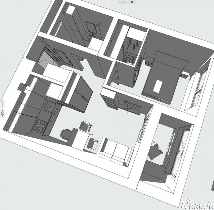 1-комн квартира