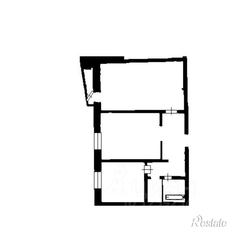 2-комн квартира ул Воровского, 19,  д. 19
