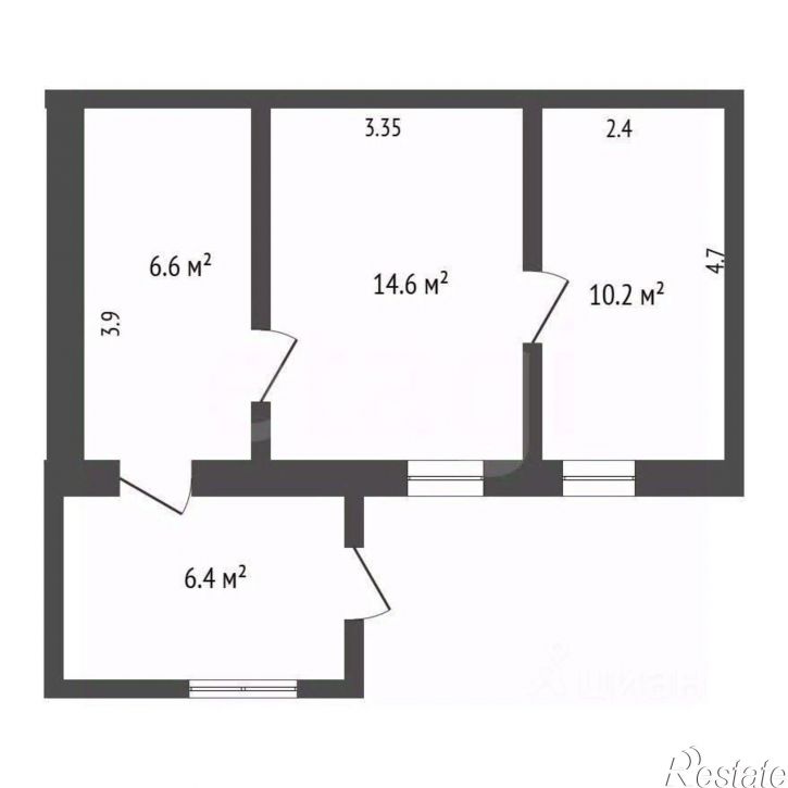 2-комн квартира Курцовская улица, 38,  д. 38