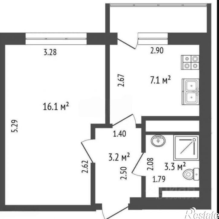 1-комн квартира ул Балаклавская, 73д,  д. 73д