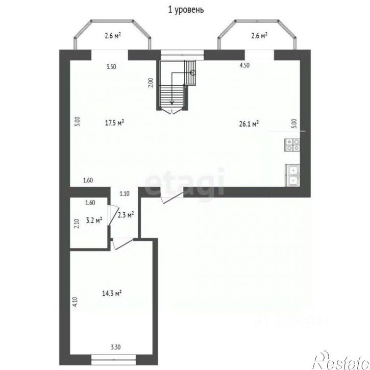 4-комн квартира Луговая улица, 12,  д. 12