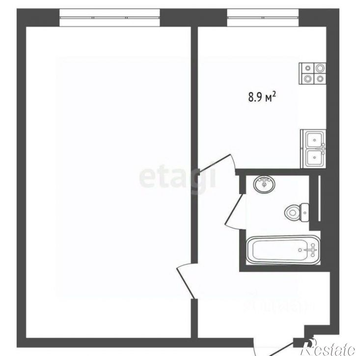 1-комн квартира ул Балаклавская, 32,  д. 32