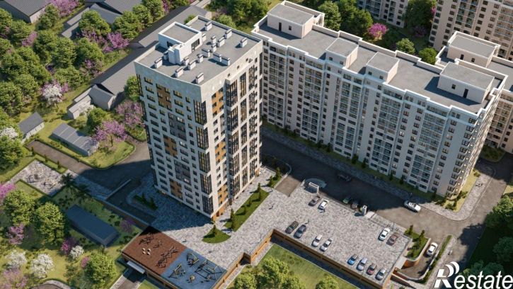 2-комн квартира в новом доме Севастопольская улица, 41,  д. 41