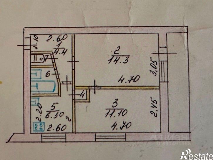 2-комн квартира ул Залесская, 82,  д. 82