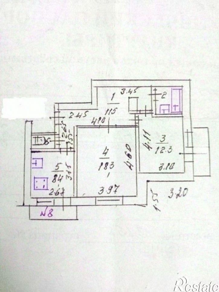 2-комн квартира ул Туристов, 7,  д. 7