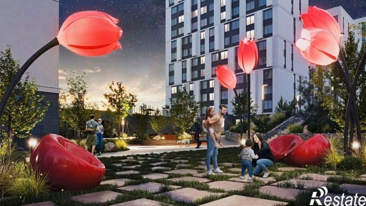 1-комн квартира в новом доме