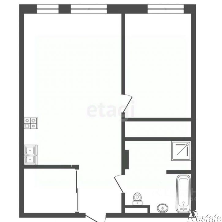 2-комн квартира ул Воровского, 19,  д. 19