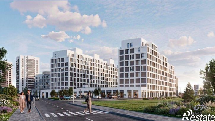 2-комн квартира в новом доме улица Никанорова