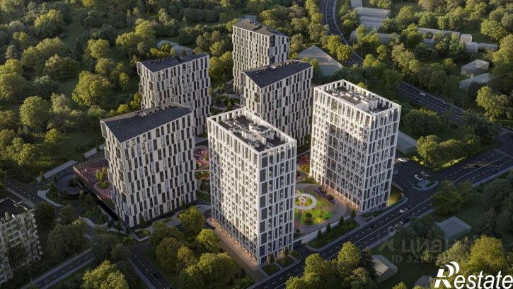 2-комн квартира в новом доме ул Бородина, 59,  д. 59