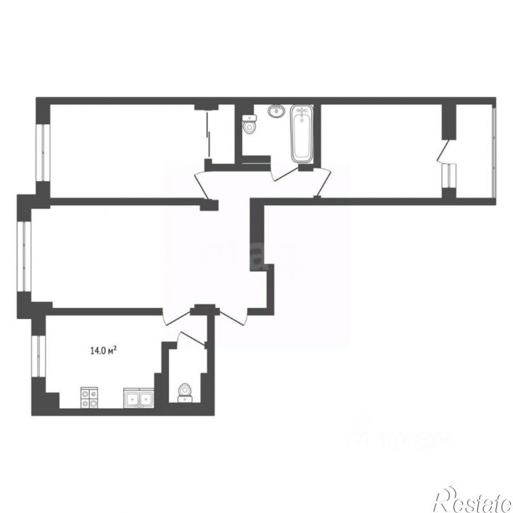 3-комн квартира ул Дзюбанова, 33,  д. 33
