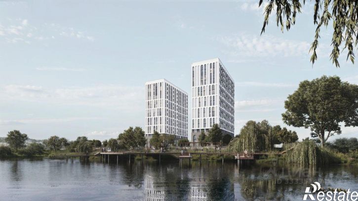 2-комн квартира в новом доме Севастопольская улица, 39,  д. 39