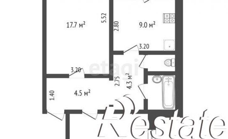 2-комн квартира Балаклавская улица, 97,  д. 97