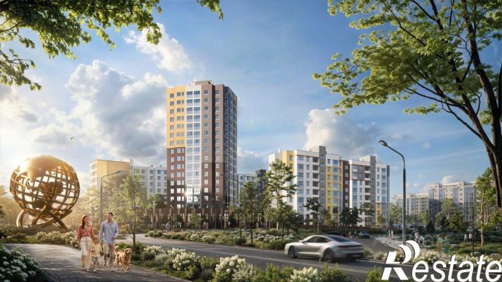 1-комн квартира в новом доме улица Батурина, 74,  д. 74