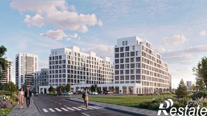 2-комн квартира в новом доме улица Никанорова, 4К,  д. 4К