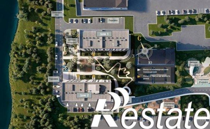 1-комн квартира в новом доме Севастопольская улица, 39,  д. 39