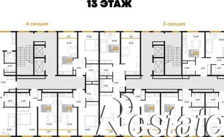 1-комн квартира в новом доме Севастопольская улица, 39,  д. 39