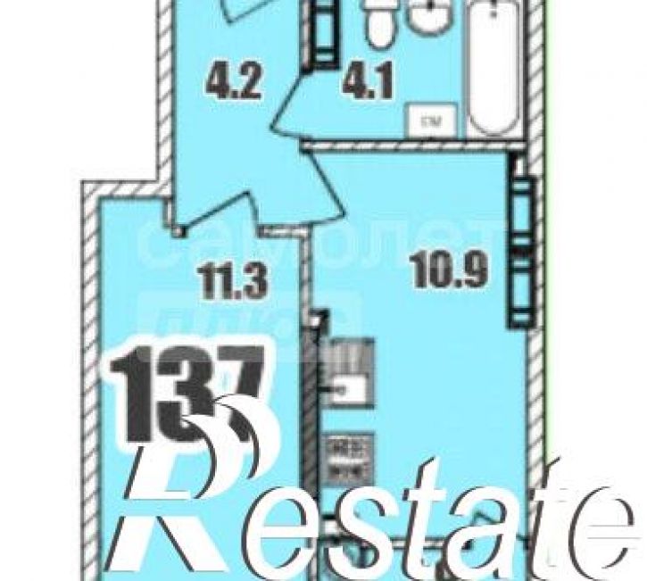 1-комн квартира Сторожевой переулок, 3,  д. 3