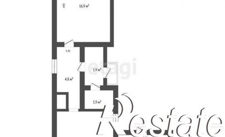 3-комн квартира улица Крылова, 13,  д. 13