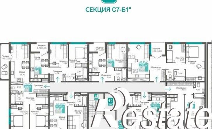 1-комн квартира улица Никанорова, 48Б,  д. 48Б