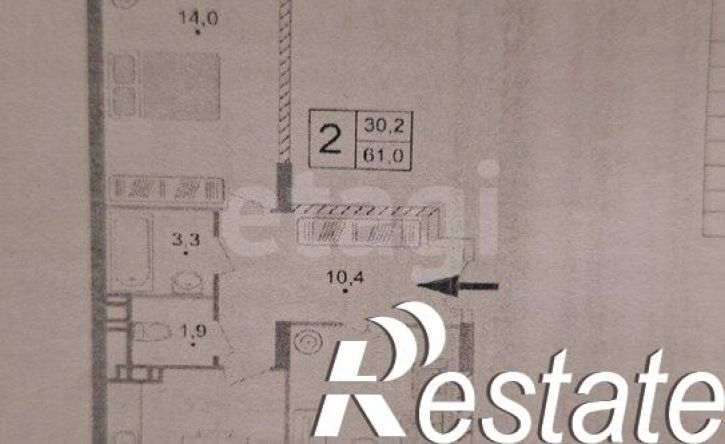 2-комн квартира Мраморный переулок, 40,  д. 40
